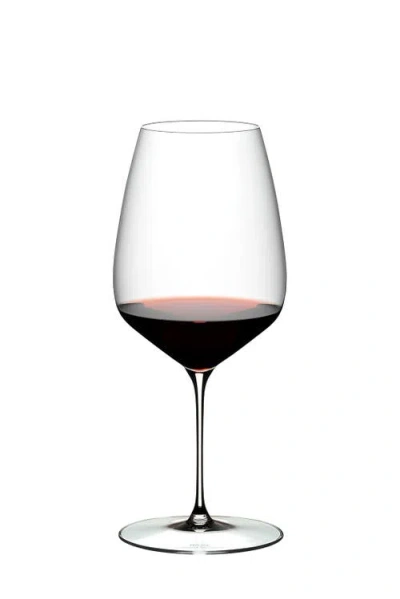 Riedel Veloce Cabernet/merlot Wine Glass, Set Of 2 In Transparent