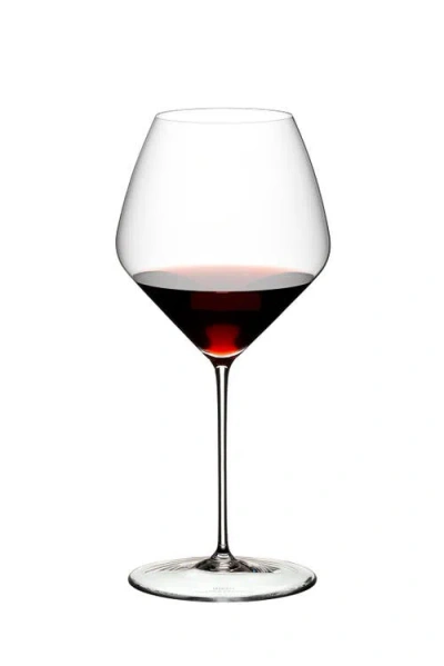 Riedel Veloce Old World Pinot Noir Wine Glass, Set Of 2 In Transparent