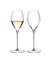 Riedel Veloce Sauvignon Blanc Wine Glasses,â Set Of 2 In Transparent