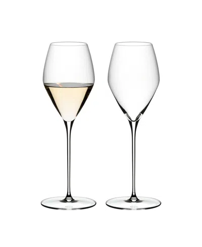 Riedel Veloce Sauvignon Blanc Wine Glasses,â Set Of 2 In Transparent