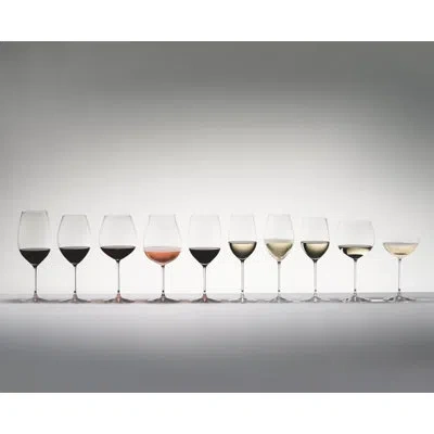 Riedel Veritas Champagne Wine Glass (pay 6 Get 8) In Clear