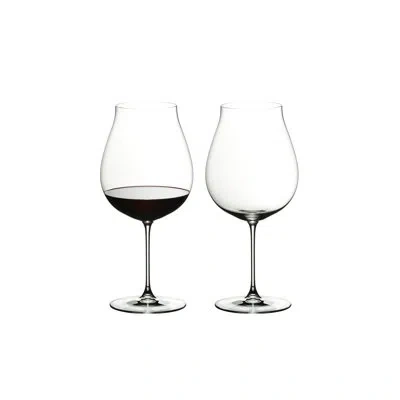 Riedel Veritas New World Pinot Noir, Nebbiolo, & Rose Champagne Glass In Clear