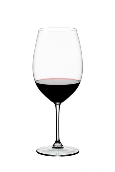 Riedel Vinum Bordeaux Grand Cru Wine Glass, Set Of 2 In Clear