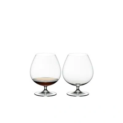 Riedel Vinum Brandy (set Of 2) In Clear