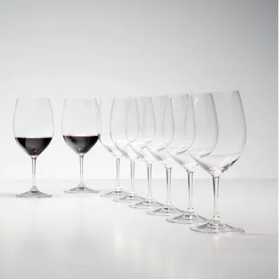 Riedel Vinum Cabernet Sauvignon/merlot Wine Glass (bordeaux) (pay 6 Get 8) In Clear