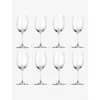 Riedel Vinum Chablis/chardonnay Glasses Set Of Eight
