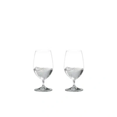 Riedel Vinum Gourmet Glass (set Of 2) In Clear