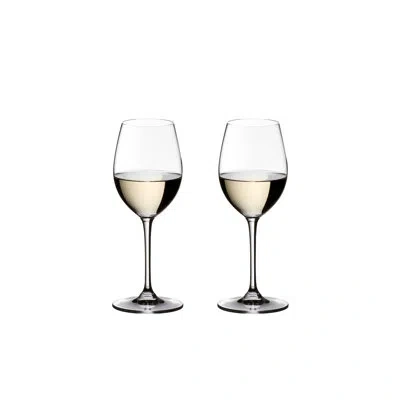 Riedel Vinum Sauvignon Blanc/dessert Wine Glass (set Of 2) In Clear