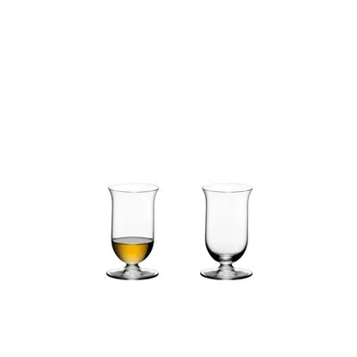 Riedel Vinum Single Malt Whisky Glass (set Of 2) In Clear
