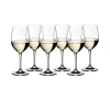 Riedel Vinum Viognier/chardonnay Glass Set, Buy 6 Get 8 In Clear