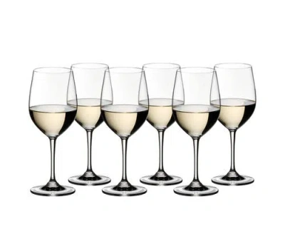 Riedel Vinum Viognier/chardonnay Glass Set, Buy 6 Get 8 In Clear