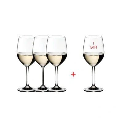 Riedel Vinum Viognier/chardonnay Wine Glass (pay 3 Get 4) In Clear