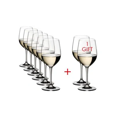Riedel Vinum Viognier/chardonnay Wine Glass (pay 6 Get 8) In Clear
