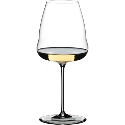 Riedel Winewings Chardonnay Wine Glass, Buy 3 Get 4 In Transparent