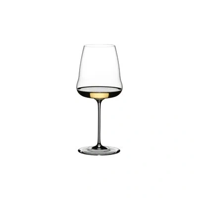 Riedel Winewings Chardonnay Wine Glass In Clear