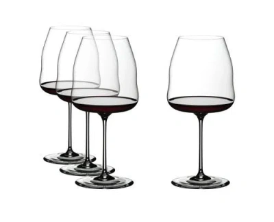 Riedel Winewings Pinot Noir/nebbiolo Wine Glass, Buy 3 Get 4 In Transparent