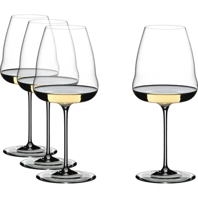Riedel Winewings Sauvignon Blanc Wine Glass, Buy 3 Get 4 In Transparent