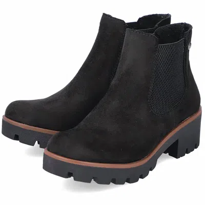 Rieker Acorn Ii Womens Chelsea Boots Colour: Black, Size: 4 / 37