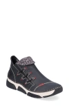 Rieker Angela Sneaker In Black