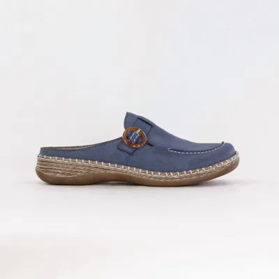 Rieker Daisy Shoe In Jeans In Grey