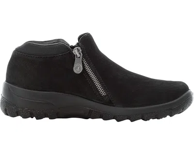 Rieker Eike 60 L7160-00 Women's Us 9.5 Black Suede Slip-on Casual Shoes Khd2147
