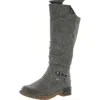 Rieker Fabrizia Womens Faux Leather Faux Fur Lined Mid-calf Boots In Multi