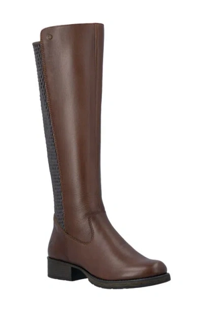 Rieker Faith 91 Riding Boot In Brown