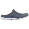 Rieker Men's Bud 79 Mesh Casual Clogs In Denim/atlantis In Multi