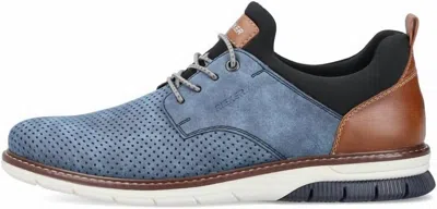 Rieker Men's Dustin 50 Shoes In Baltik/amaretto/schwarz In Blue