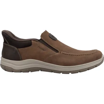 Rieker Men's Todd 03655 Shoe In Brown / Moro / Braun