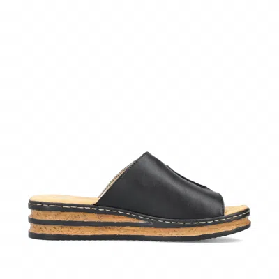 Rieker Women's 629m900 Sandals In Black