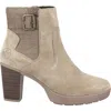 Rieker Women's Eva 52 Suede Ankle Booties In Fango In Neutral