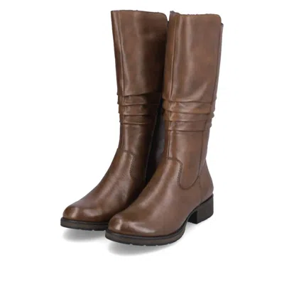 Rieker Women's Faith 63 Boot In Chestnut In Brown