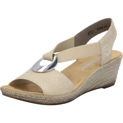Rieker Women's Fanni Sandals In Beige Multi In Neutral