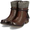 Rieker Women's Fee 88 Boot In Brown/graphit