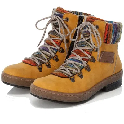 Rieker Women's Felicitas Boot In Yellow