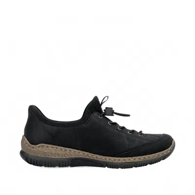 Rieker Women's Forest Sneaker In Black