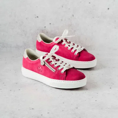 Rieker Women's L59l1-31 Sneaker In Fuchsia