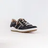 Rieker Women's Liv Sneaker In Black Leather Combi In Multi