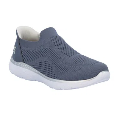 Rieker Women's M5072 Slip-on Sneaker In Jeans In Gray