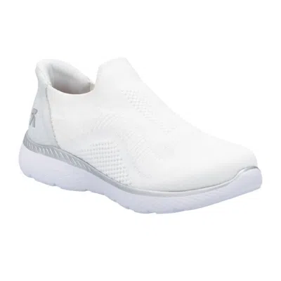 Rieker Women's M5072 Slip-on Sneaker In Weiss In Multi