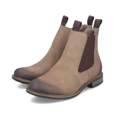 Rieker Women's Ornella 78 Boot In Mud In Multi
