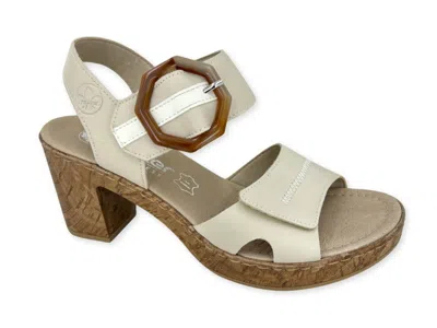 Rieker Women's Rabea Sandal In Beige