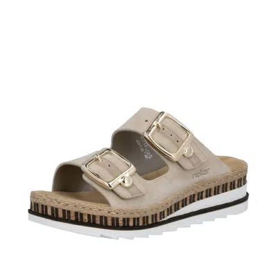 Rieker Women's Regina 55 Sandals In Iceburg In Multi