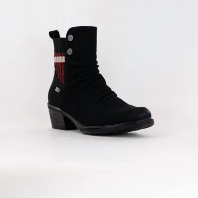 Rieker Women's Remonte R1172 Booties In Schwarz In Multi