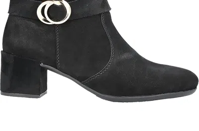Rieker Women's Sarah 89 Casual Ankle Suede Boots In Black