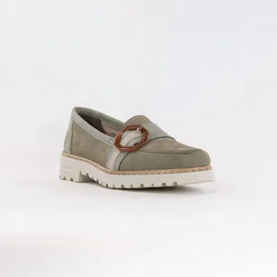 Rieker Women's Ulla Loafer In Green