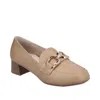Rieker Women's Violet 52 Heeled Loafer In Nude In Brown