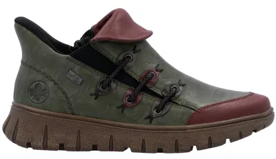Rieker Women's Whieke 53 Boots In Green In Multi