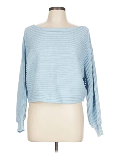 Pre-owned Rielle Pullover Sweater In Blue